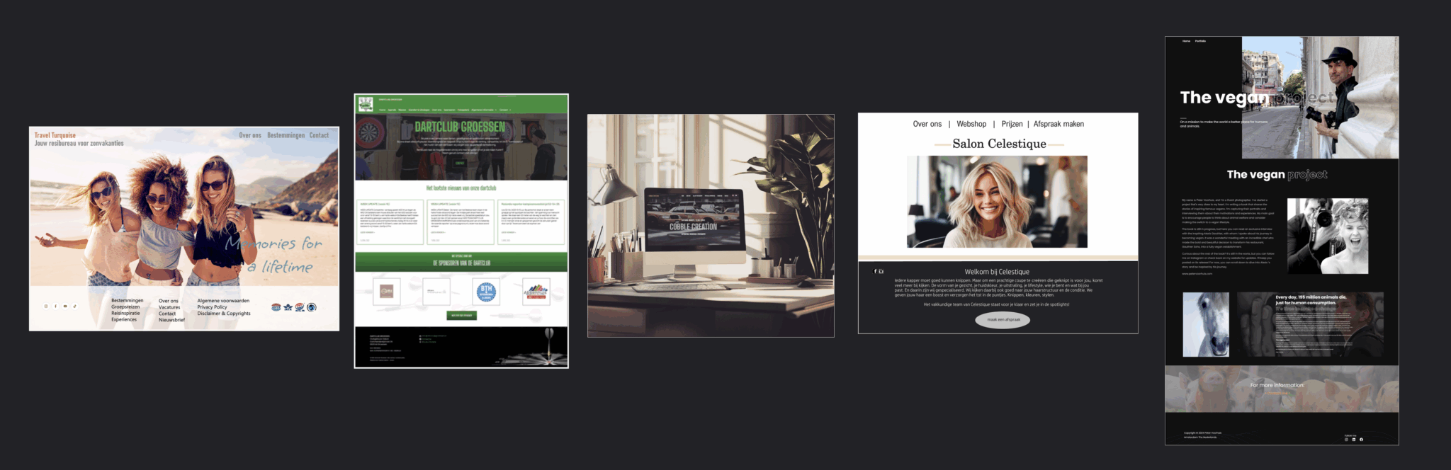Portfolio Webdesign – Cobble Creation